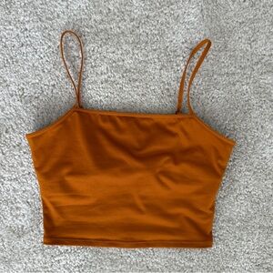 ALO Yoga Orange Camisole Top